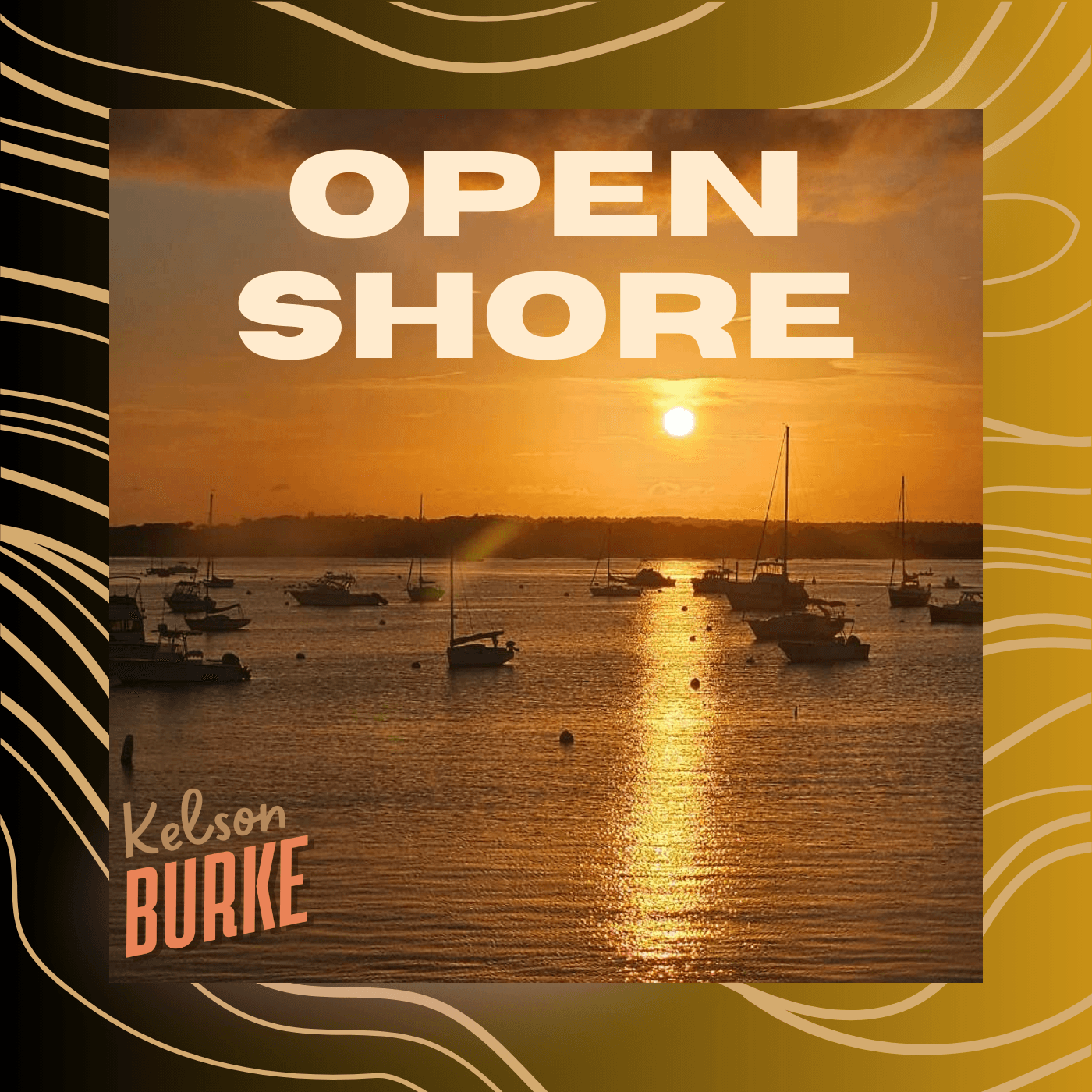Album cover of Open Shore by Kelson Burke.
